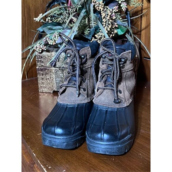 Insoles of DuPont Thermolite Snow Boots Men's Size 5 Fits Women Size 7 - Picture 4 of 6